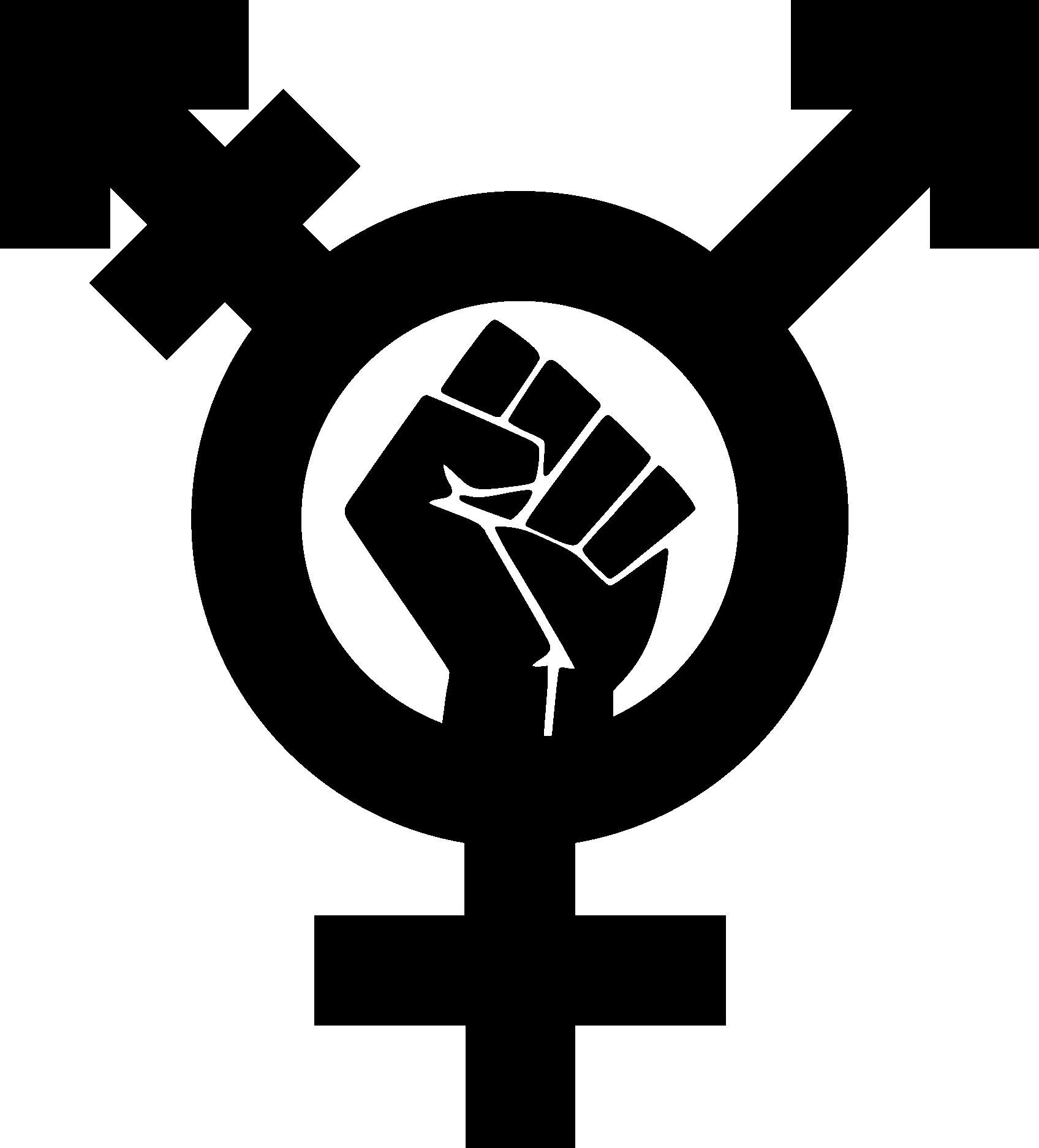 Transfeminism Logo Vector Logo